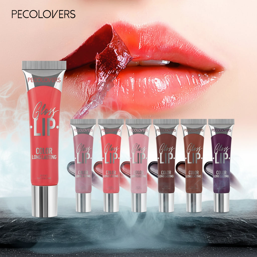 Set 6 Culori Peel-Off Lip Gloss Waterproof – Hidratant, Non-Transfer & Lungă Durată