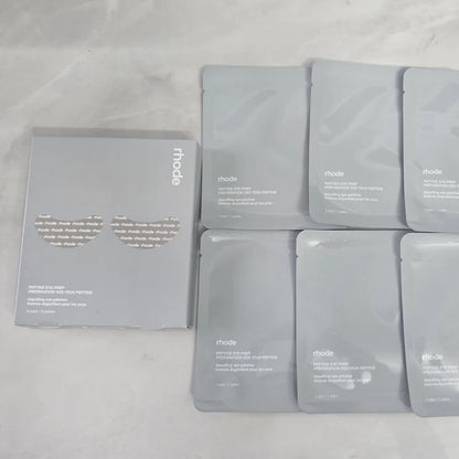 Rhode Skin Peptide Banana Eye Patches – Depuffing & Hidratare Zona Ochilor | + Lip Gloss & Blusher