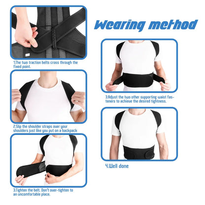 Correction Spine Posture Corrector Postural Fixer Tape