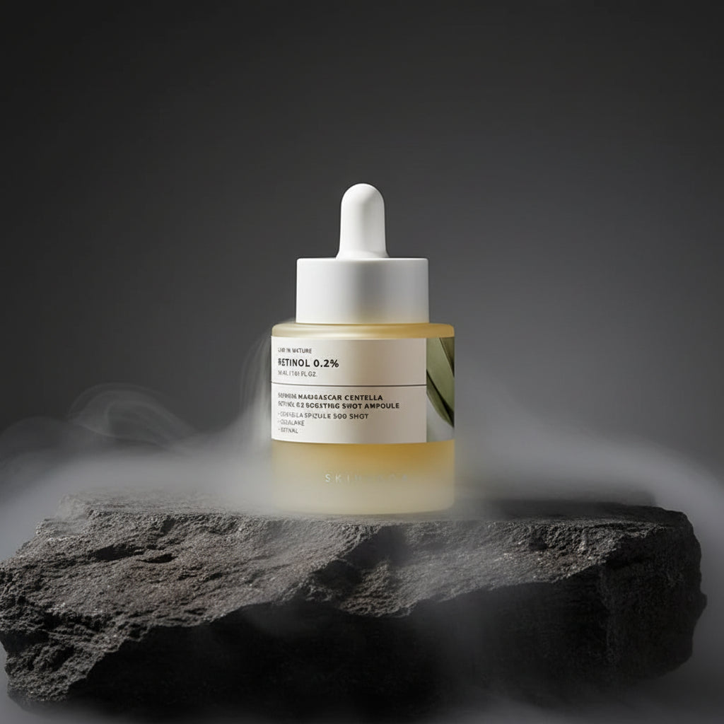 SKIN1004 Centella Retinol 0.2% Boosting Shot Ampoule – Ser Anti-Îmbtrânire | Elasticitate, Riduri & Fermitate | Made in Korea