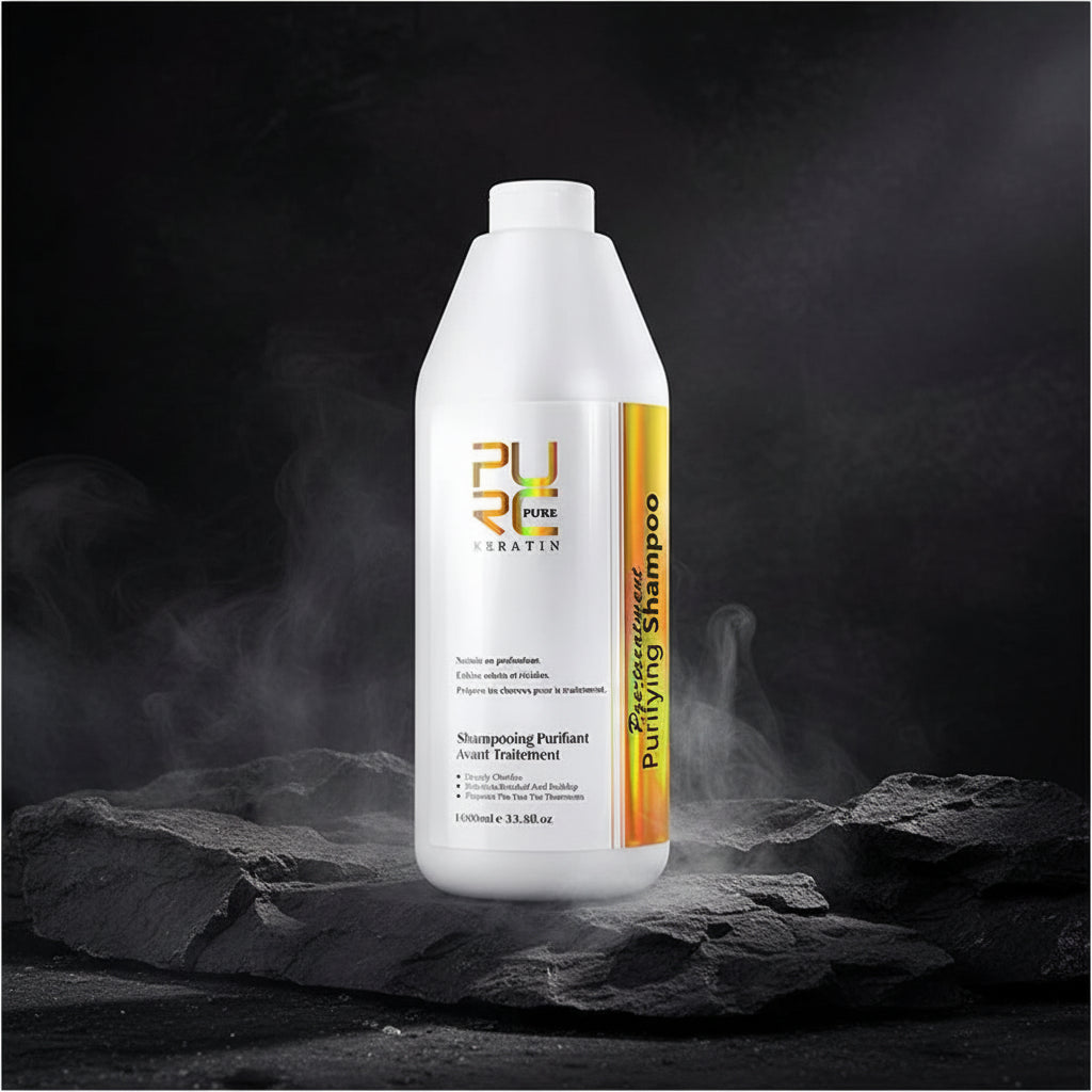 PURC Purifying Shampoo & Balsam 1000ml – Pre/Post Tratament Keratină | Rozmarin, Mușețel | CPNP