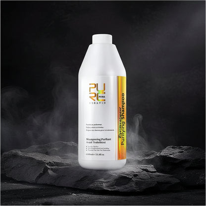 PURC Purifying Shampoo & Balsam 1000ml – Pre/Post Tratament Keratină | Rozmarin, Mușețel | CPNP