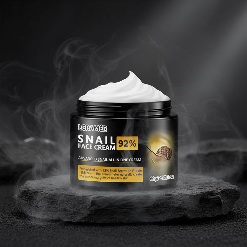 LGRAMER Cremă Facială cu Mucină de Melc & Colagen