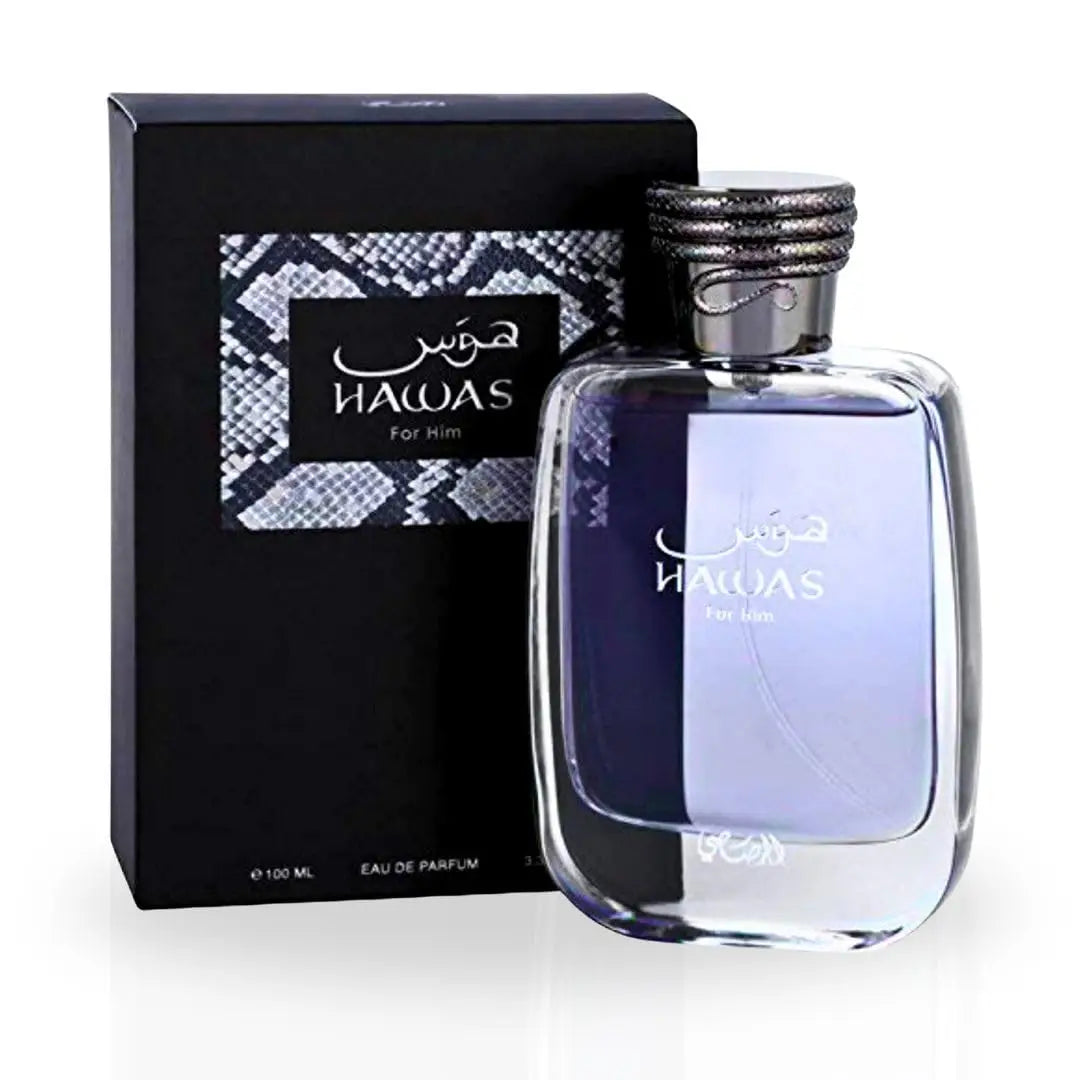 Rasasi Hawas for Men EDP 100ml – Parfum Aromatic Acvatic (4 Variante)