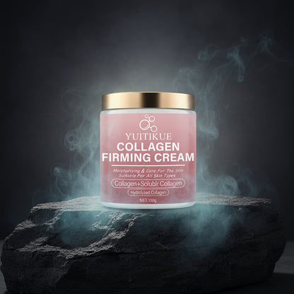 YUITIKUE Collagen Firming Cream 100g – Cremă Fermitate Corp | Brațe, Talie & Picioare | Anti-Aging | CPNP