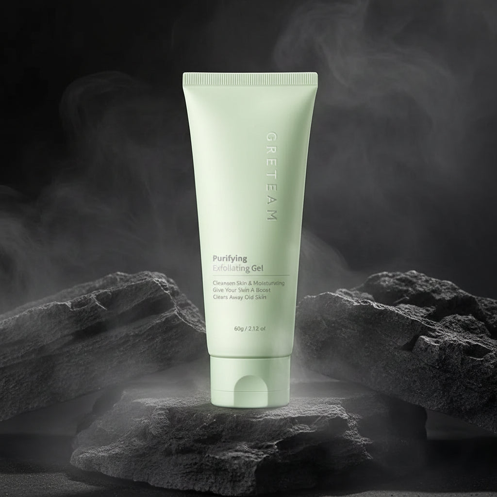 EELHOE Face Exfoliating Gel 50g – Exfoliere Blândă, Curățare Profundă Pori & Oil-Control | Ten Luminos