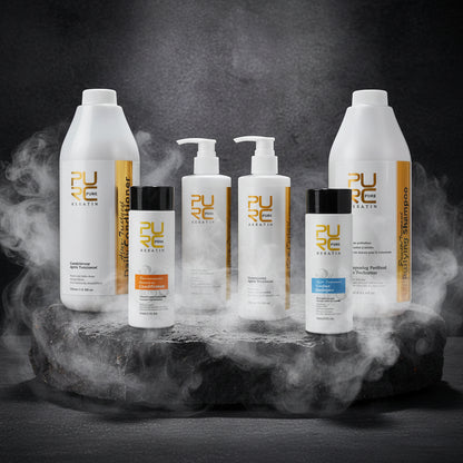 PURC Purifying Shampoo & Balsam 1000ml – Pre/Post Tratament Keratină | Rozmarin, Mușețel | CPNP