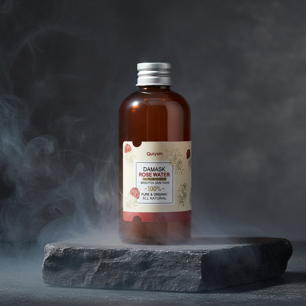Apă de Trandafir Damasc Hidrosol – Toner Hidratant & Iluminant pentru Ten | 100ml