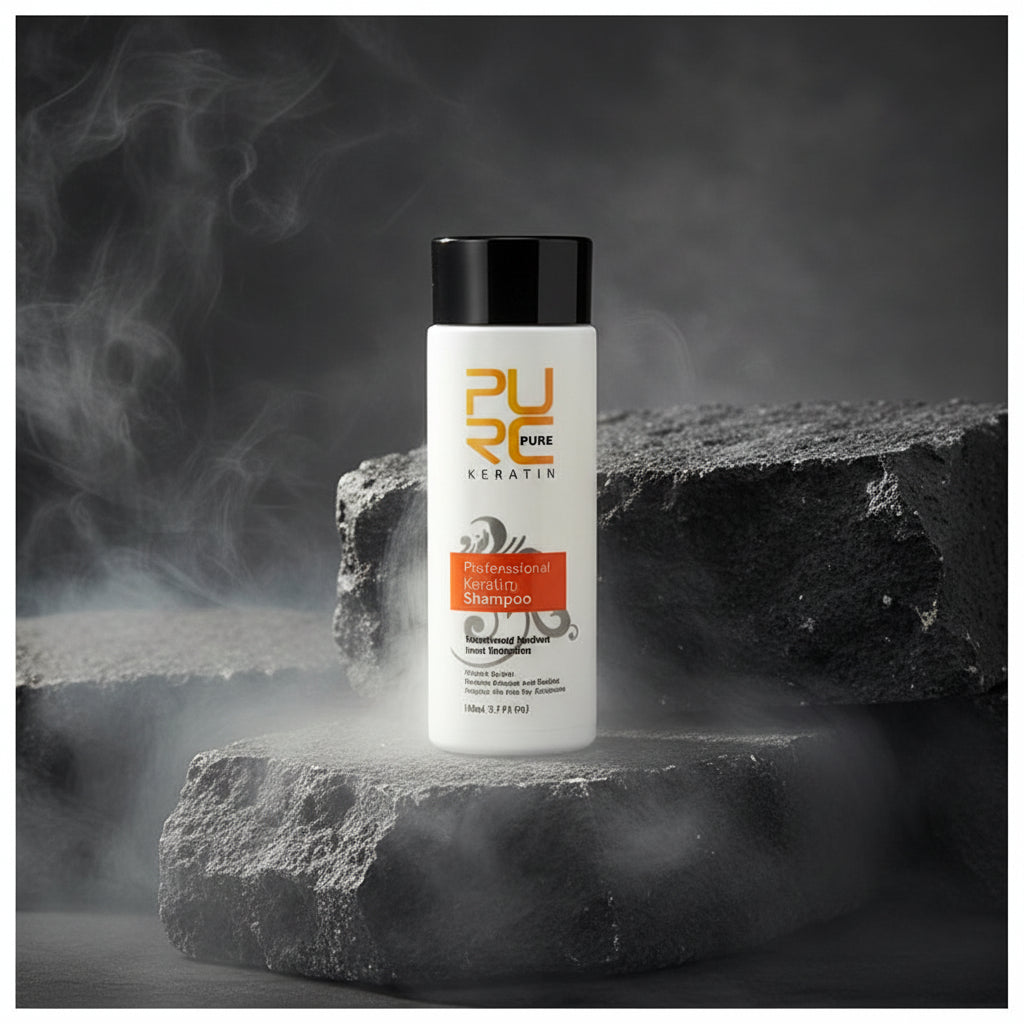 PURC Keratin Treatment Brazilian 100ml – Îndreaptă Părul Ondulat & Creț | Efect 3-4 Luni | 4 Concentrații