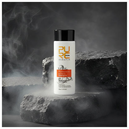 PURC Keratin Treatment Brazilian 100ml – Îndreaptă Părul Ondulat & Creț | Efect 3-4 Luni | 4 Concentrații