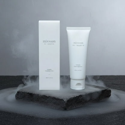Mixsoon Bean Facial Cleanser 150ml – Spumă Curățare cu Centella & Proteină de Soia | Oil-Control & Calmare | Korean Skincare