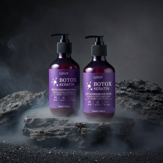 GSWP Botox Keratin Hair Mask 100/200ml – Mască Reparatoare Păr Deteriorat | Anti-Frizz & Hidratare | CPNP