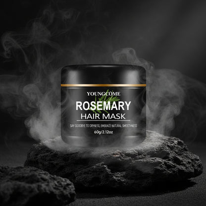 YOUNGCOME Rosemary Hair Care Kit 4in1 – Mask + Șampon + Balsam + Ulei cu Biotină | Anti-Cădere & Creștere | CPNP