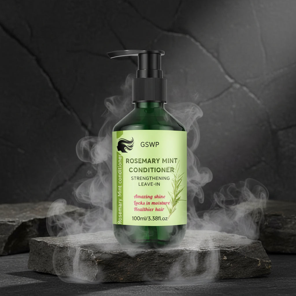GSWP Set Șampon & Balsam Rozmarin & Mentă 200ml – Întărire, Hidratare & Creștere Păr