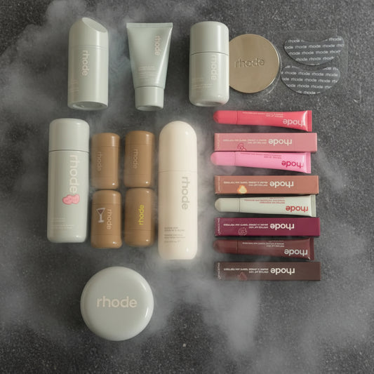 Rhode Skin Limited Edition – Lip Gloss, Face Mist, Peptide Fluid, Barrier Butter & Cleanser | Alege Varianta Ta
