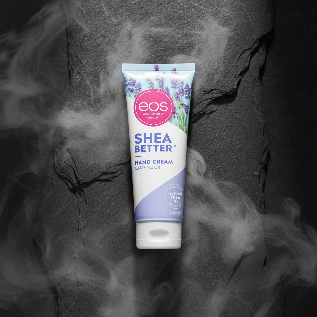 EOS Shea Better 74ml Hand Cream - Ultra Derm Moisturizing Shea Butter Enriched For Dry Cracked Skin Repair 24H Hand Skin Care