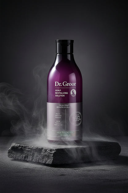 Dr.Groot Anti Hair Loss Șampon & Balsam Volumizant Set – Anti-Cădere, Anti-Mătreață & Oil-Control | 385ml + 250ml