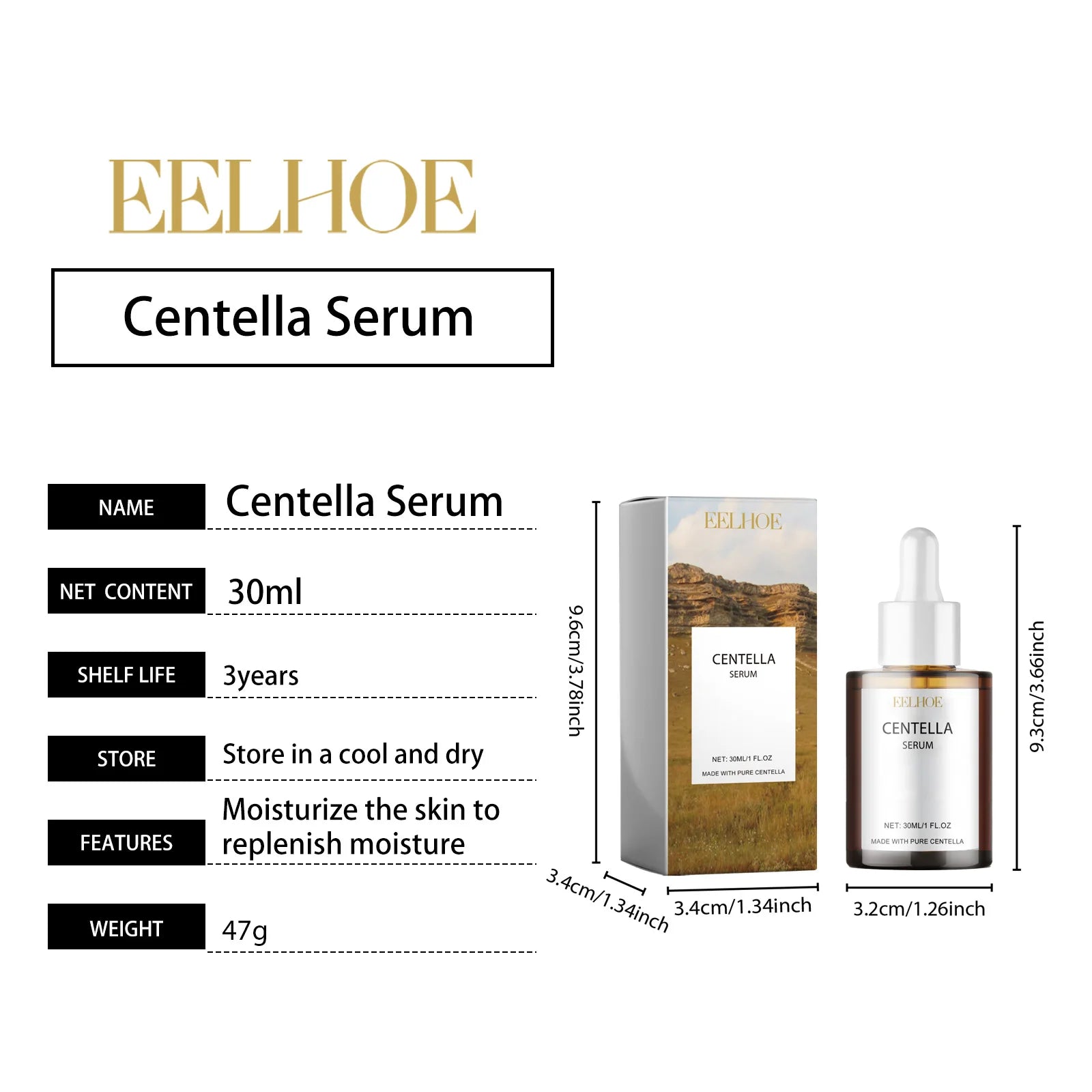Eelhoe Set Skincare Centella Asiatica