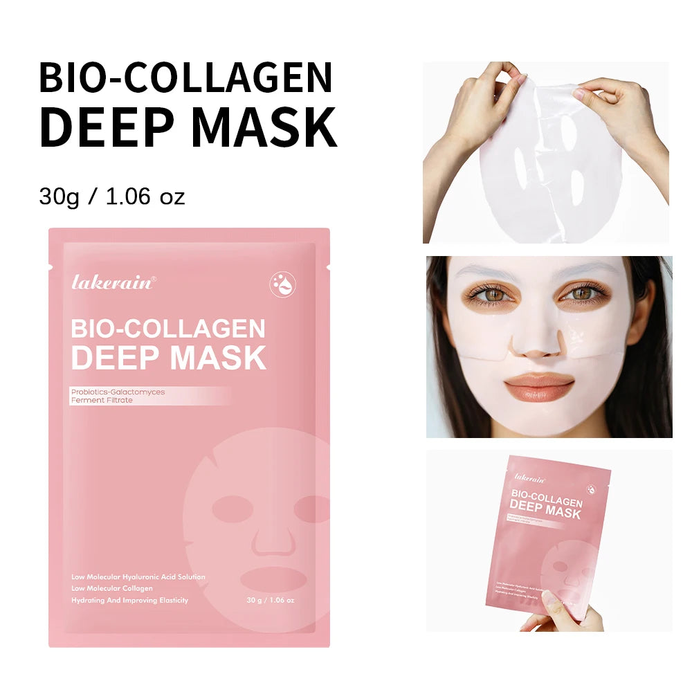 Mască Peel-Off Colagen Nocturnă cu Acid Hialuronic & Ceramide
