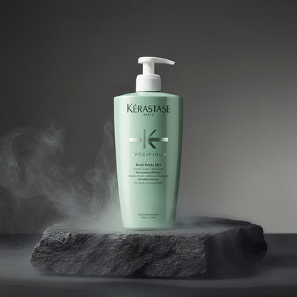 Kérastase Spécifique Bain Divalent Șampon 500ml – Scalp Gras & Lungimi Uscate | Echilibru & Purificare | Made in France