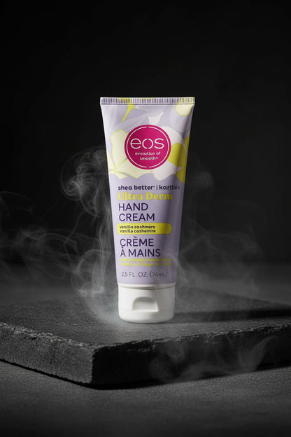 EOS Shea Better 74ml Hand Cream - Ultra Derm Moisturizing Shea Butter Enriched For Dry Cracked Skin Repair 24H Hand Skin Care