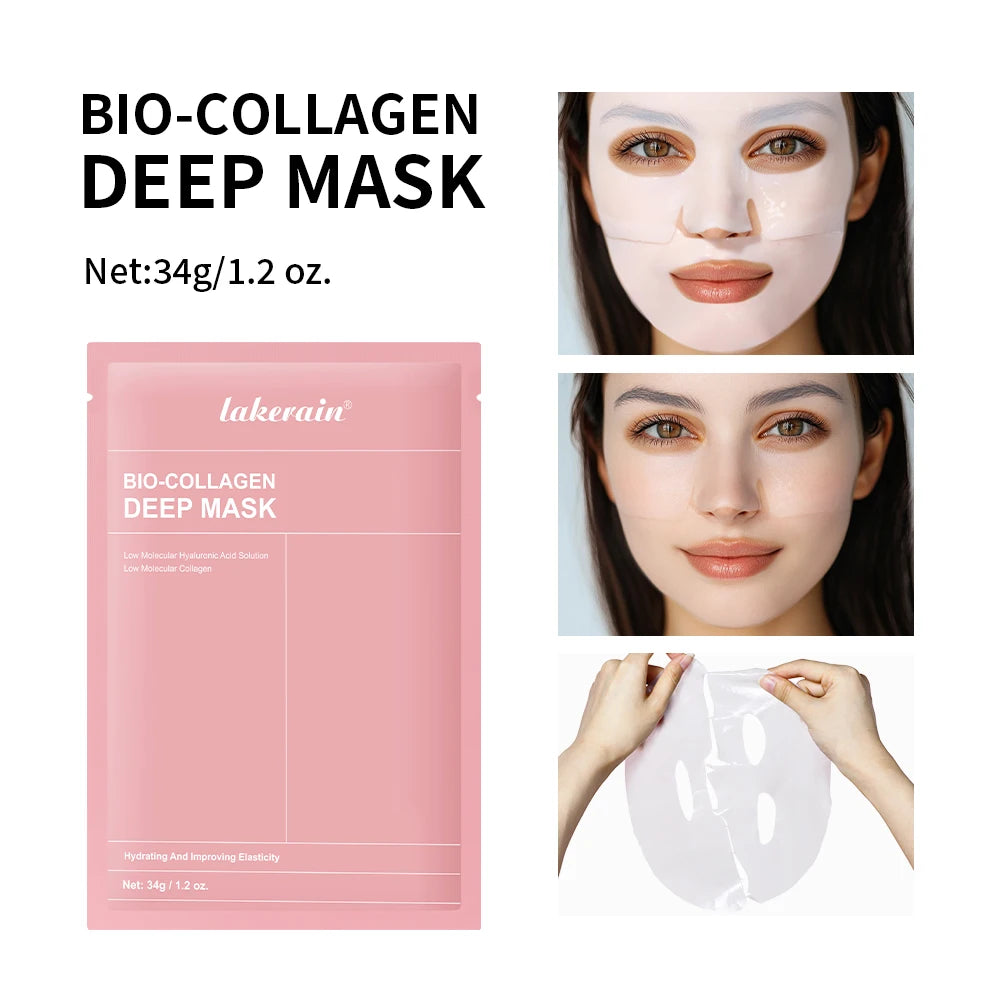 Mască Peel-Off Colagen Nocturnă cu Acid Hialuronic & Ceramide