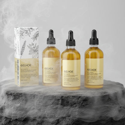 eelhoe Ulei Natural Creștere Păr cu Rozmarin 60ml – Anti Cădere, Hidratare & Reparare | 1/2/3 buc