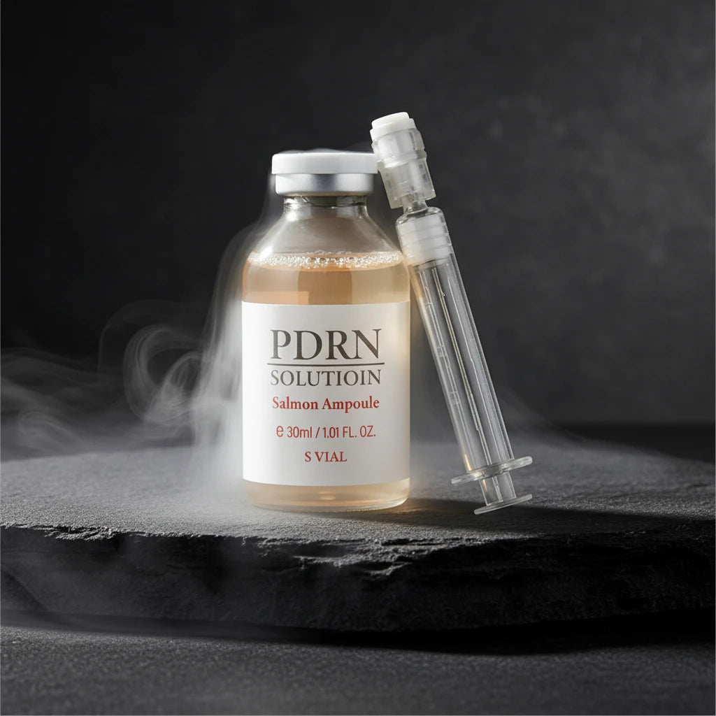 PDRN Salmon DNA Serum Ampoule Advanced skincare Deep Repair Renew Skin Brighten Tone Strengthen Barrier firming Facial Essence