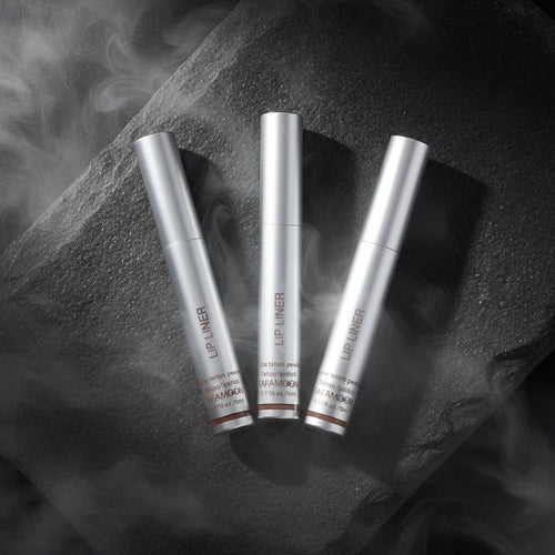 6 Color Waterproof Lip Liner Peel Off Tattoo Lip Gloss Lasting Matte Lip Tint Black Brown Contour Tear-off Makeup Stain Cosmetic