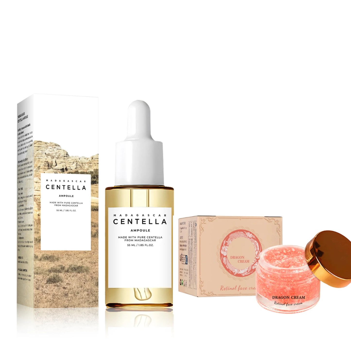 Brightening Centella Niacinamide Serum 55ml – Ambolă Hidratare Profundă, Luminozitate & Calmare | Centella Madagascar