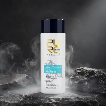 PURC Keratin Treatment Brazilian 100ml – Îndreaptă Părul Ondulat & Creț | Efect 3-4 Luni | 4 Concentrații