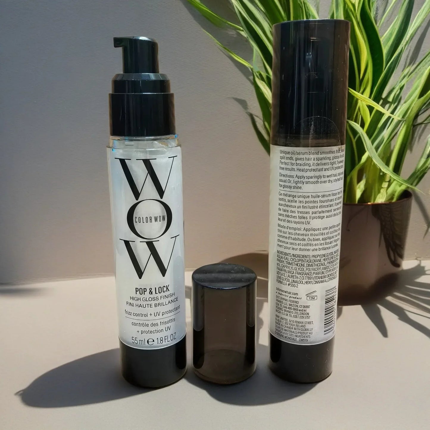 Pop + Lock Cremă Anti-Frizz & Luciu 55ml – Styling Natural, Moale & Strălucitor