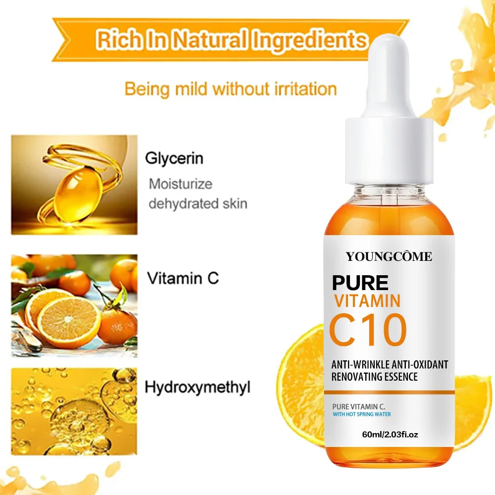 Youngcome Esență Facială Vitamina C & Acid Hialuronic