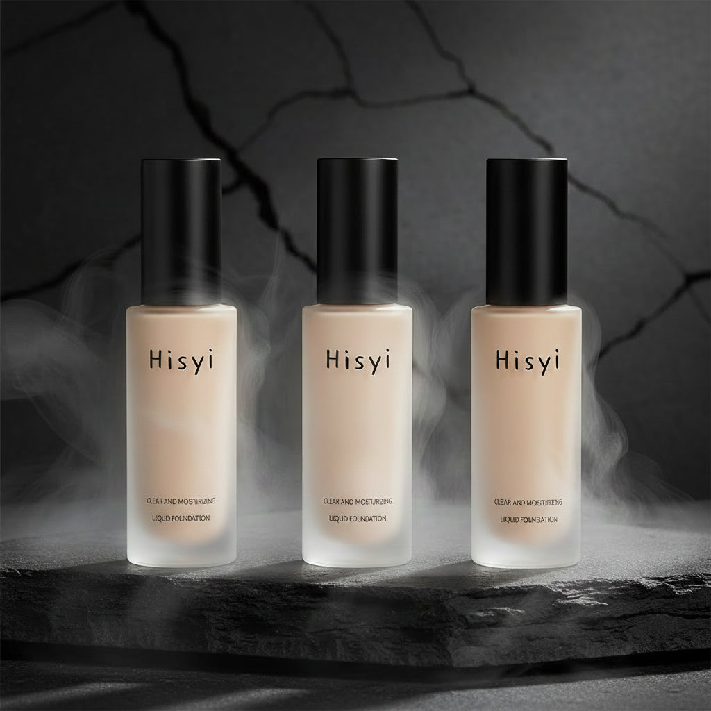 HISYI Fond de Ten Lichid 30ml – Acoperire Completă, Waterproof & Luminozitate | Oil-Control | CPNP
