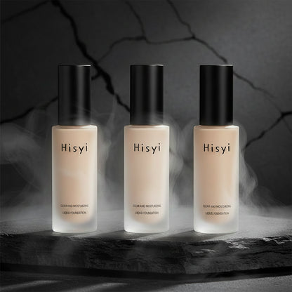 HISYI Fond de Ten Lichid 30ml – Acoperire Completă, Waterproof & Luminozitate | Oil-Control | CPNP