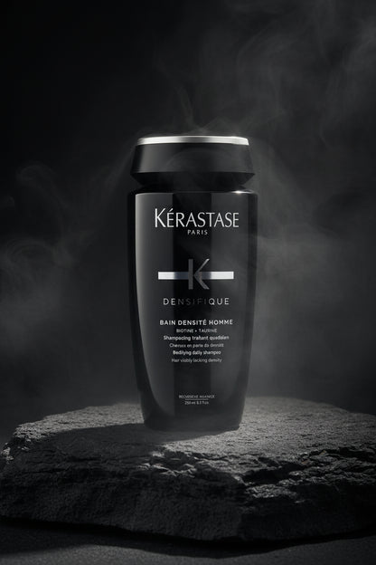 Kerastase Densifique Bain Densite Homme Daily Care Shampoo 250ml/8.5oz (Hair Visibly Lacking Density), Original Hair Care