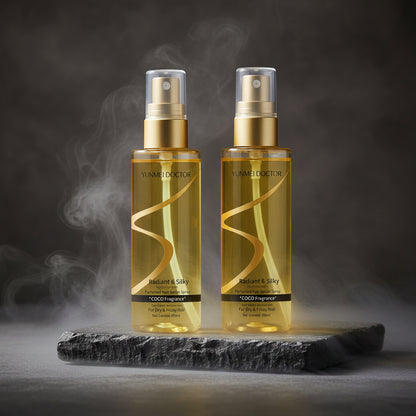 Spray Ulei Păr Anti-Frizz Parfumat – Ușor, Non-Gras, pentru Păr Vopsit & Permanent | Lungă Durată