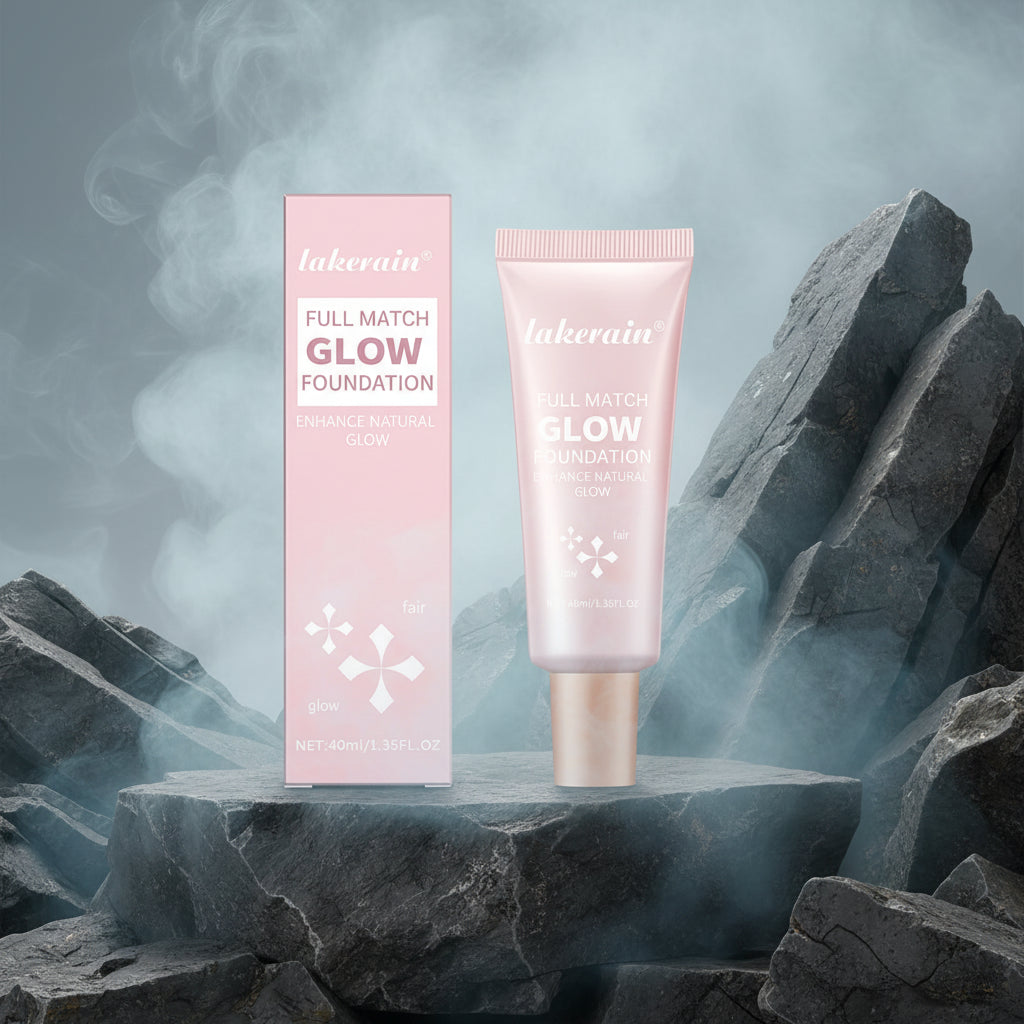 Lakerain Glow Foundation Illuminator 40ml – Fond de Ten Lichid cu Efect Glow | 4 Nuanțe | Multi-Purpose