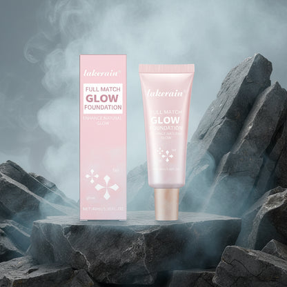 Lakerain Glow Foundation Illuminator 40ml – Fond de Ten Lichid cu Efect Glow | 4 Nuanțe | Multi-Purpose