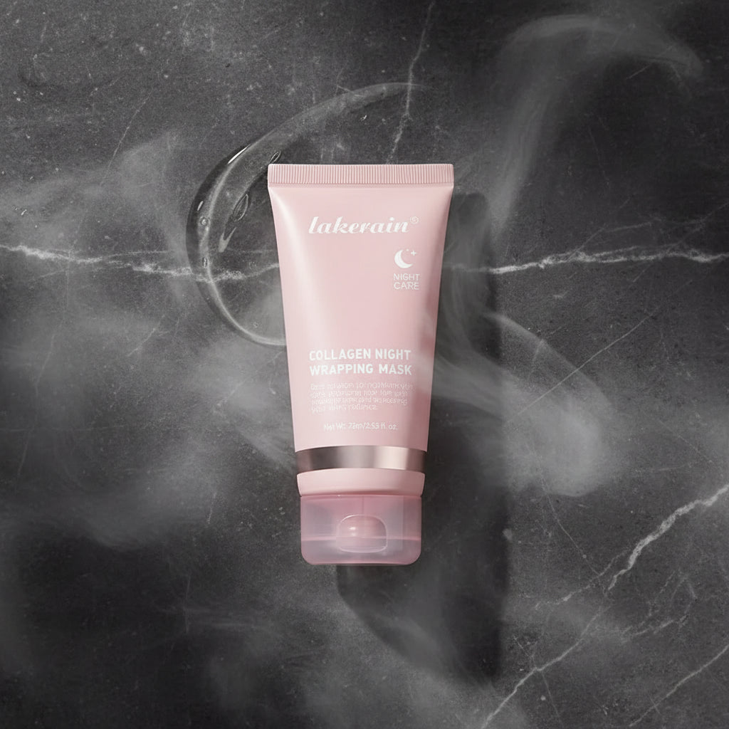 Mască Peel-Off Colagen Nocturnă cu Acid Hialuronic & Ceramide
