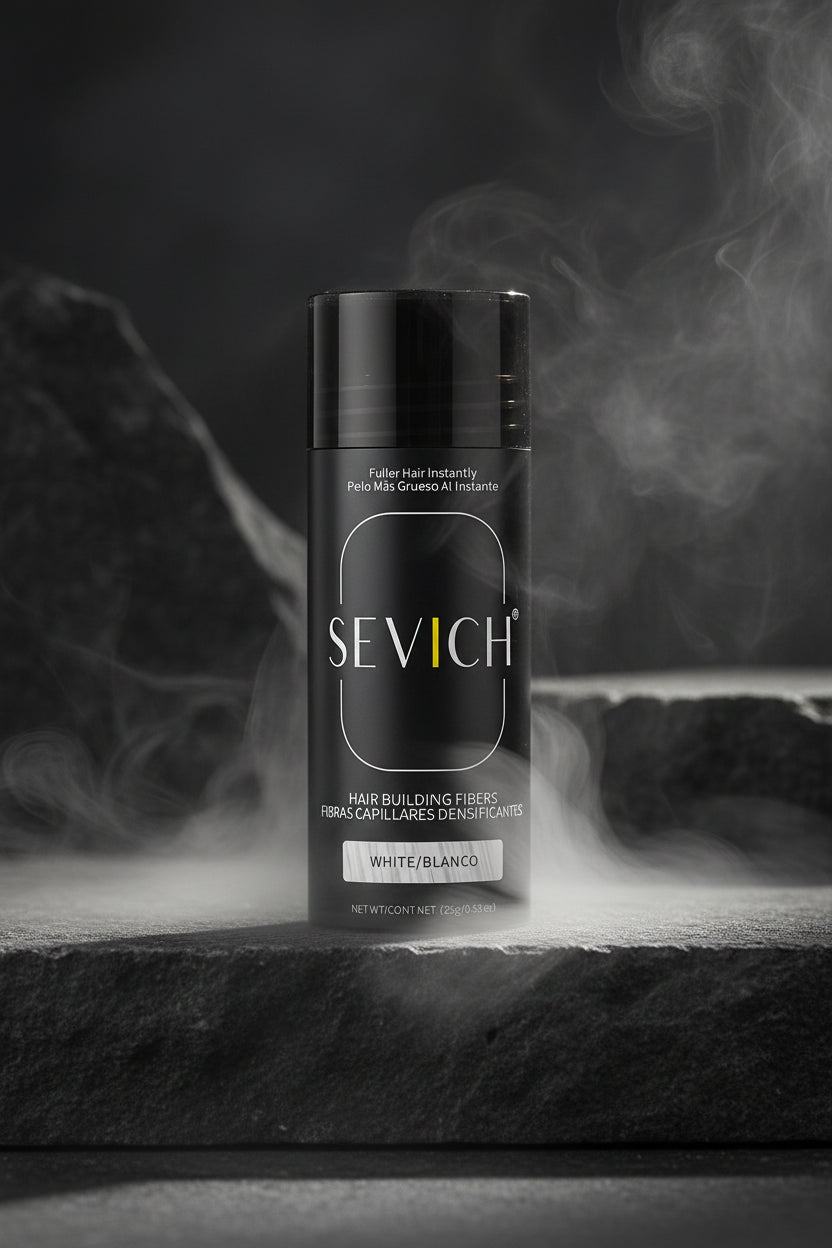 SEVICH Hair Building Fibers – Pudra Densificare Păr în 5 Secunde | 10 Nuanțe | 25g/100g | CPNP