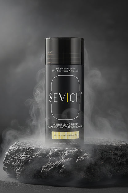 SEVICH Hair Building Fibers – Pudra Densificare Păr în 5 Secunde | 10 Nuanțe | 25g/100g | CPNP