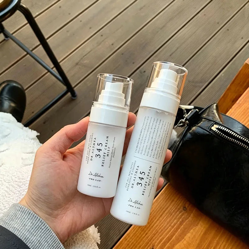 Dr.Althea 345 Cremă și spray facial hidratant, calmant, de uz zilnic, pentru refacerea, hrănirea și calmarea pielii, cremă delicată pentru toate tipurile de piele