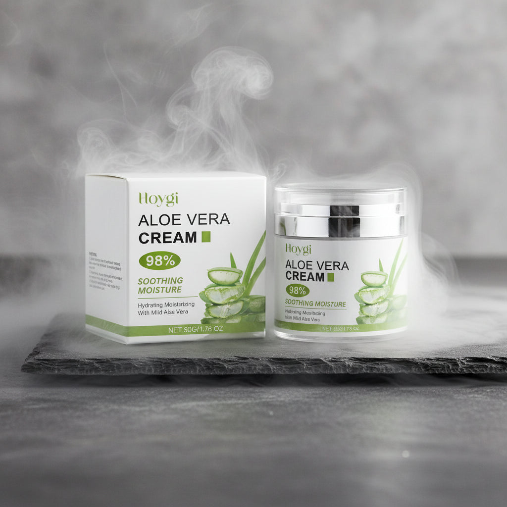 HOYGI Multi-Action Soothing Cream Set 6in1 – Tea Tree, Centella, Ceramide & Aloe Vera | Ten Sensibil & Gras | CPNP