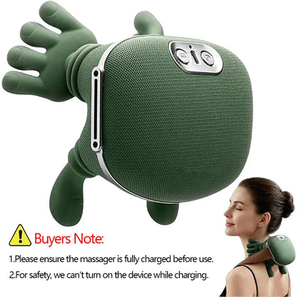 Bionic Neck and Shoulder Massager – 3 Mode Kneading Massage Shawl