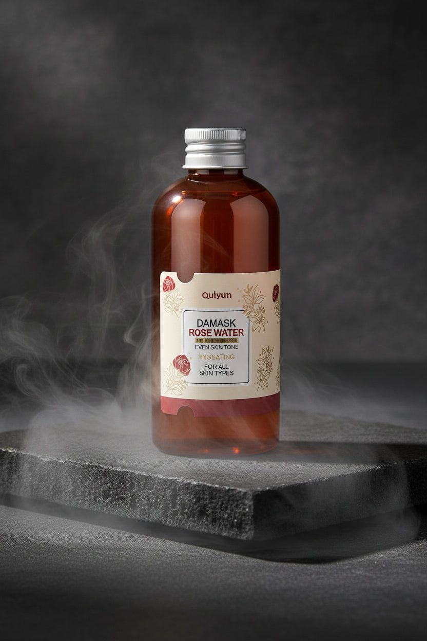 Apă de Trandafir Damasc Hidrosol – Toner Hidratant & Iluminant pentru Ten | 100ml