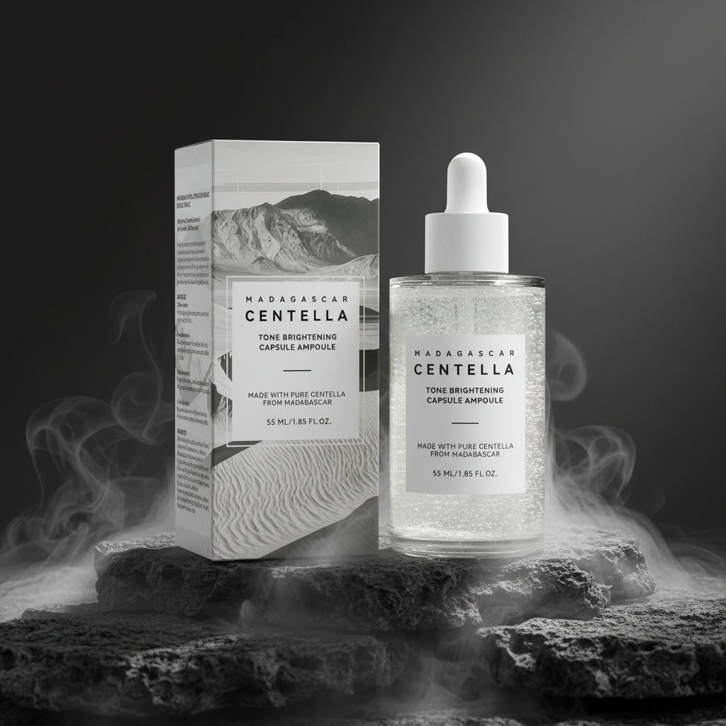 Brightening Centella Niacinamide Serum 55ml – Ambolă Hidratare Profundă, Luminozitate & Calmare | Centella Madagascar