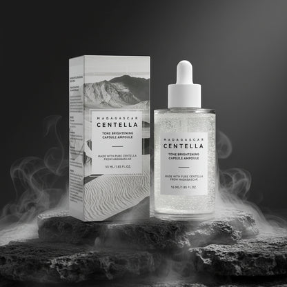 Brightening Centella Niacinamide Serum 55ml – Ambolă Hidratare Profundă, Luminozitate & Calmare | Centella Madagascar