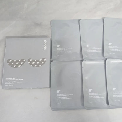 Rhode Skin Peptide Banana Eye Patches – Depuffing & Hidratare Zona Ochilor | + Lip Gloss & Blusher