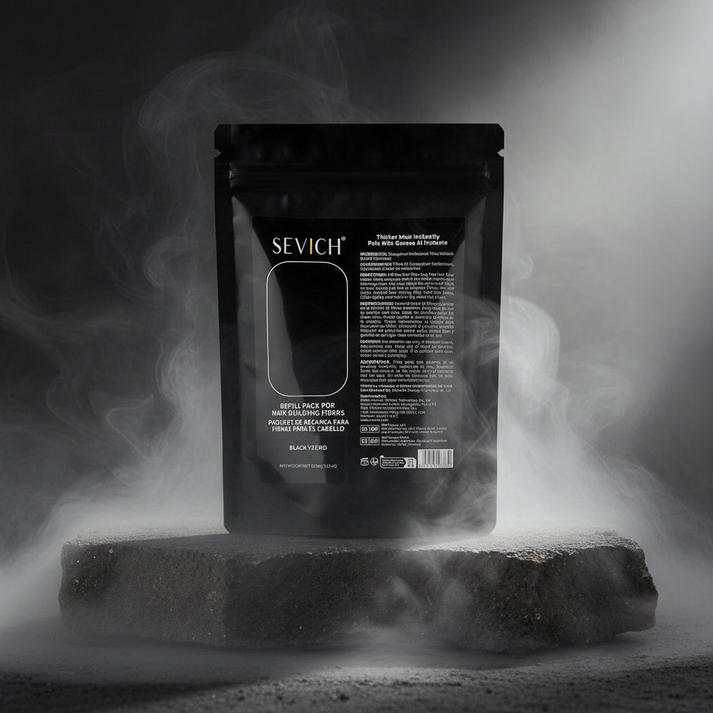 SEVICH Hair Building Fibers – Pudra Densificare Păr în 5 Secunde | 10 Nuanțe | 25g/100g | CPNP